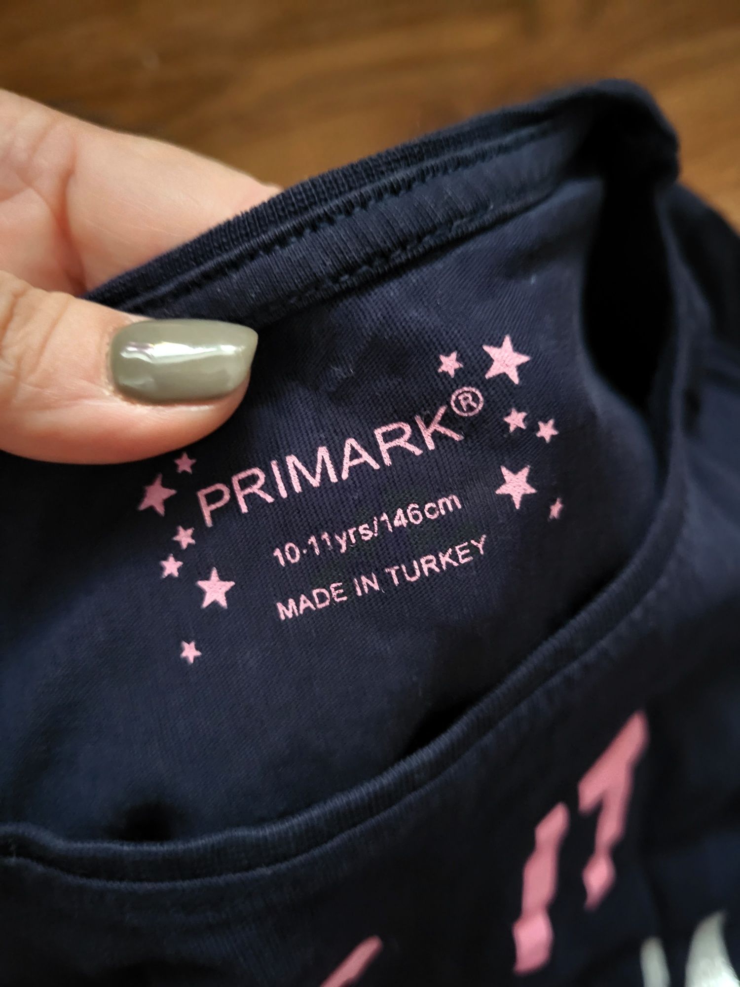 Трикотажная кофта/кофточка/лонгслив с надписью Primark