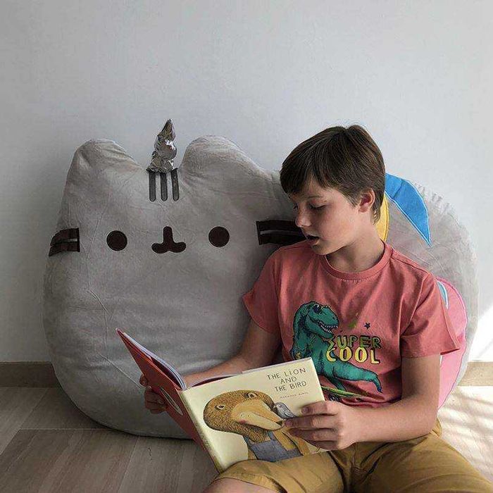 PUSHEEN JUMBO jednorożec - maskotka GIGANT, ogromna