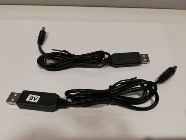 Кабель перехідник для роутера USB-DC з 5V на 9V, 12V