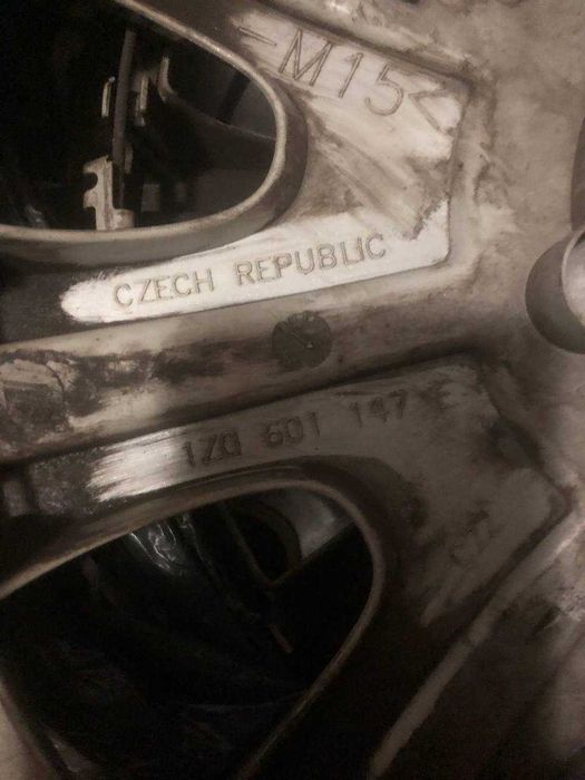 Ковпаки Skoda б/у Розмір R 15