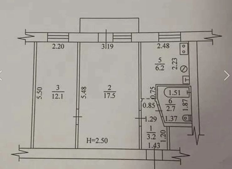 БОТСАД! Отакара Яроша! Науки! Продам 2К 47 м2