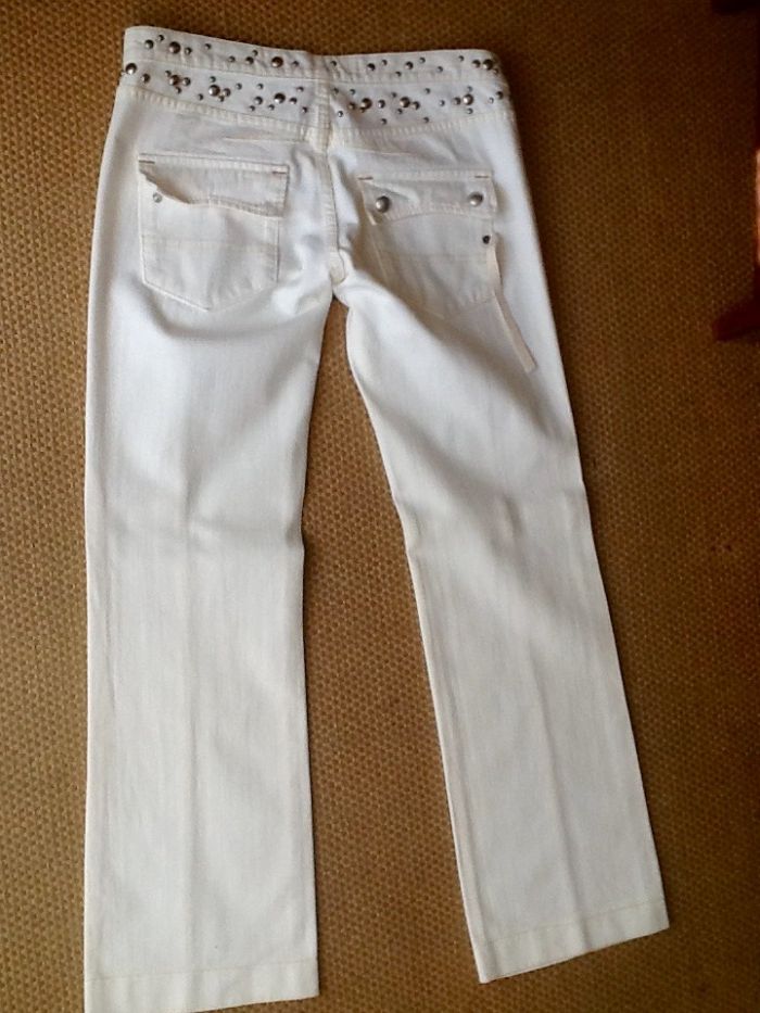 Jeans brancos,da Nolita,Made in Italy