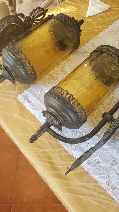 Candeeiros de parede, vintage