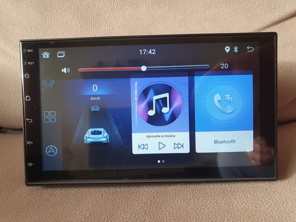 2din android autoradio GPS WIFI Oferta Moldura novos
