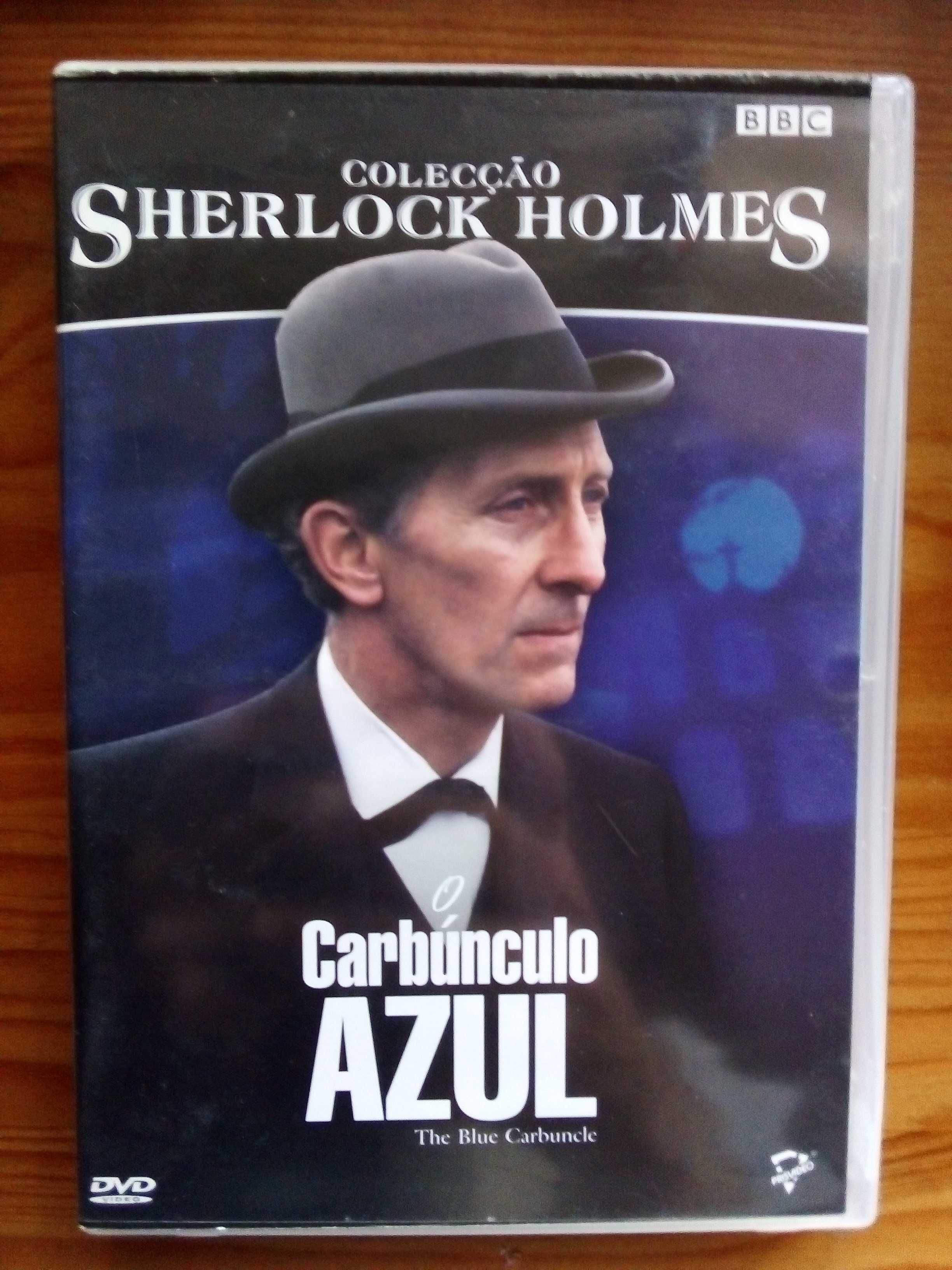 Sherlock Holmes O Carbúnculo Azul Peter Cushing Série da BBC