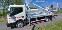 Nissan Cabstar Multitel Mx 250 25m zwyżka podnośnik koszowy isoli cmc