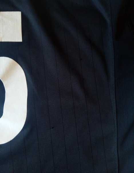 Bluzka z kołnierzykiem czarno-czerwona, r XL, ViGo