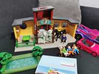 Zestaw pley mobile farma, konie, psy