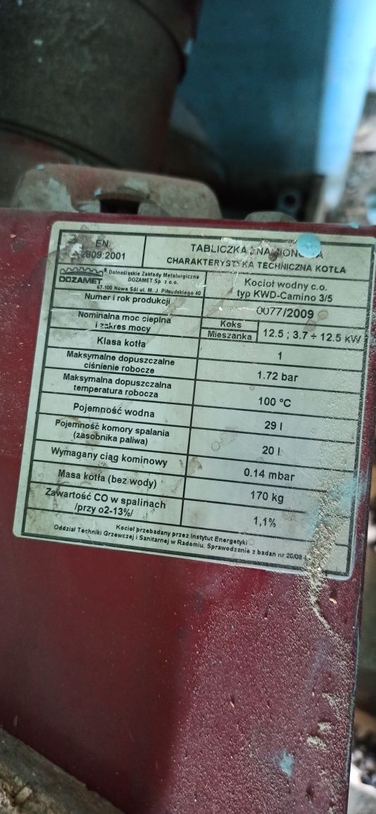 Kocioł dozamet camino 3/5