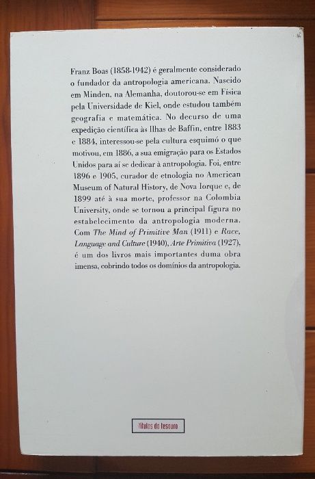 Franz Boas - Arte Primitiva