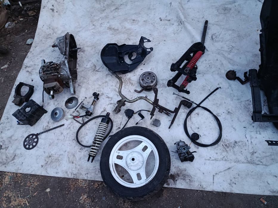 Запчасти Suzuki address 50