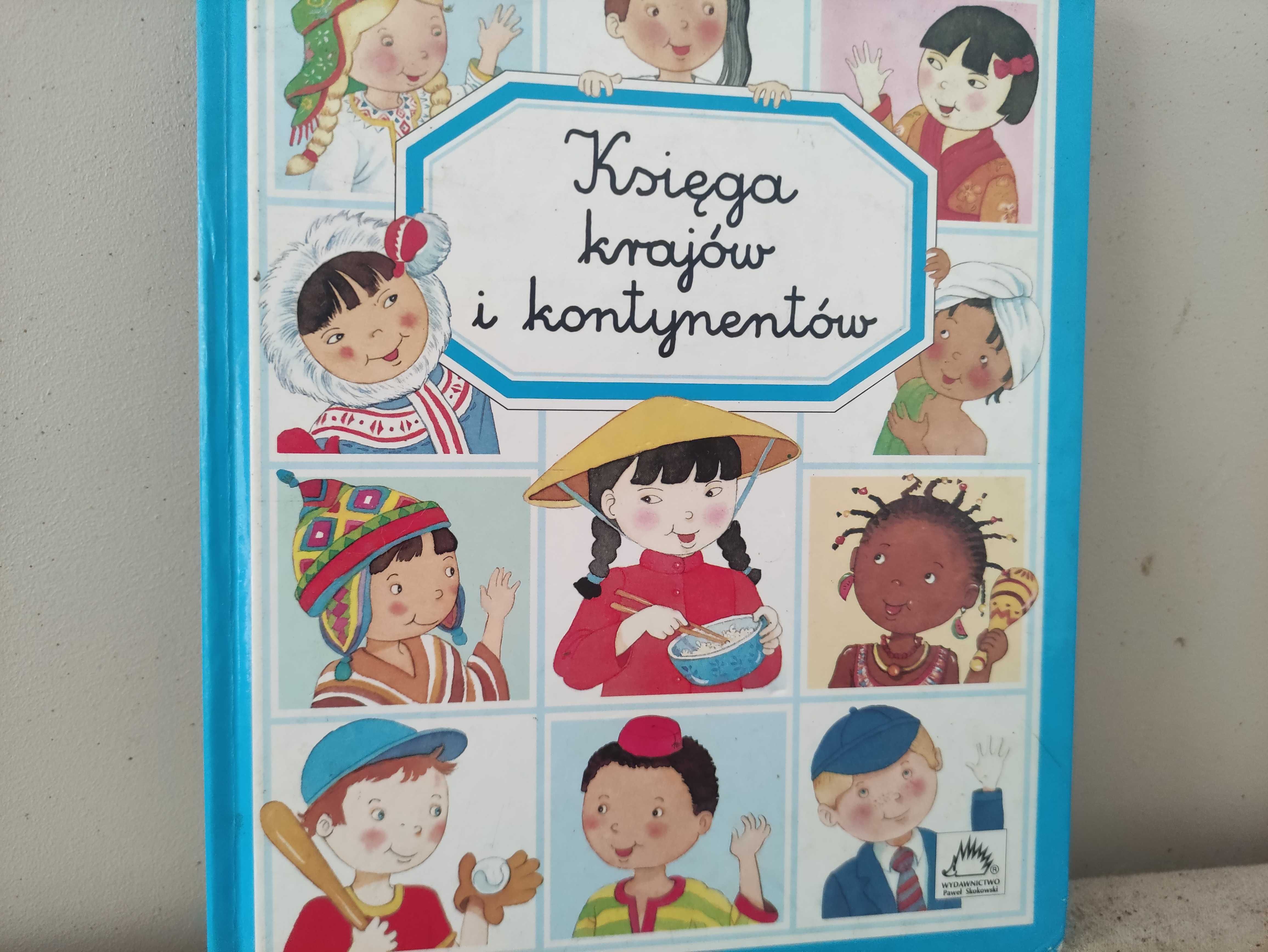 Księga krajów i kontynentow książki dla dzieci