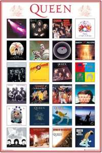 QUEEN - Posters novos e Vinil antigo