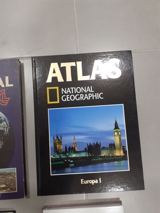 Livros do mundo : atlas e outros : conj 9 livros