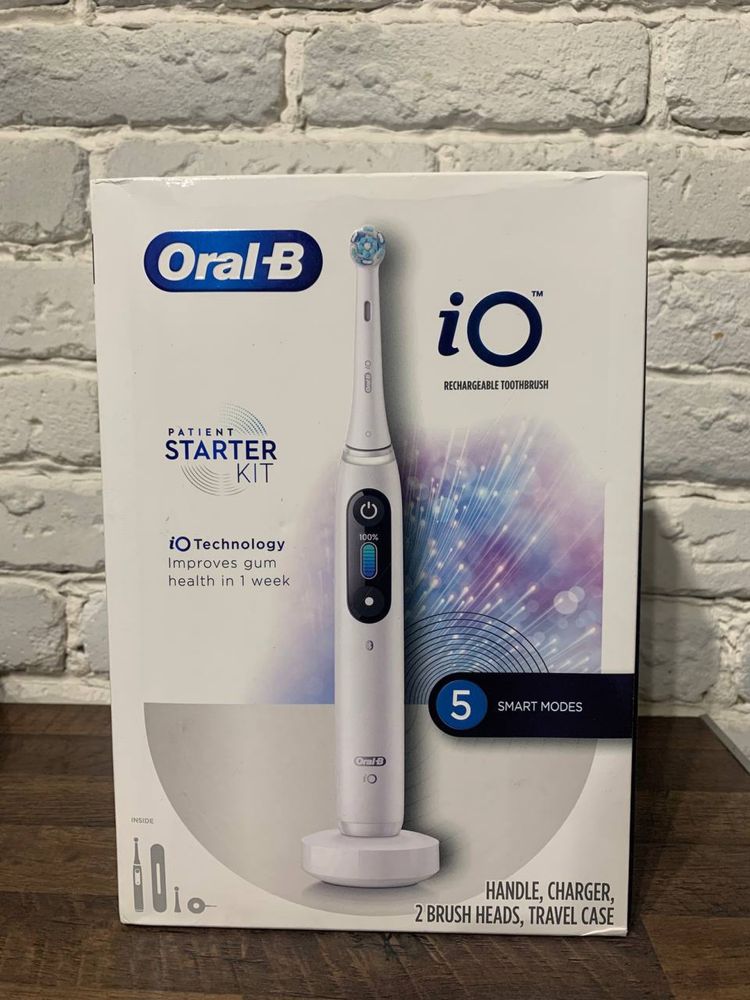 Oral-B io patient starter kit series 7 щетка електрична зубна щітка