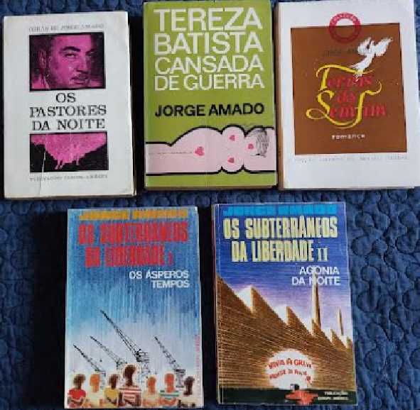 Os Pastores da Noite e outros livros, de Jorge Amado