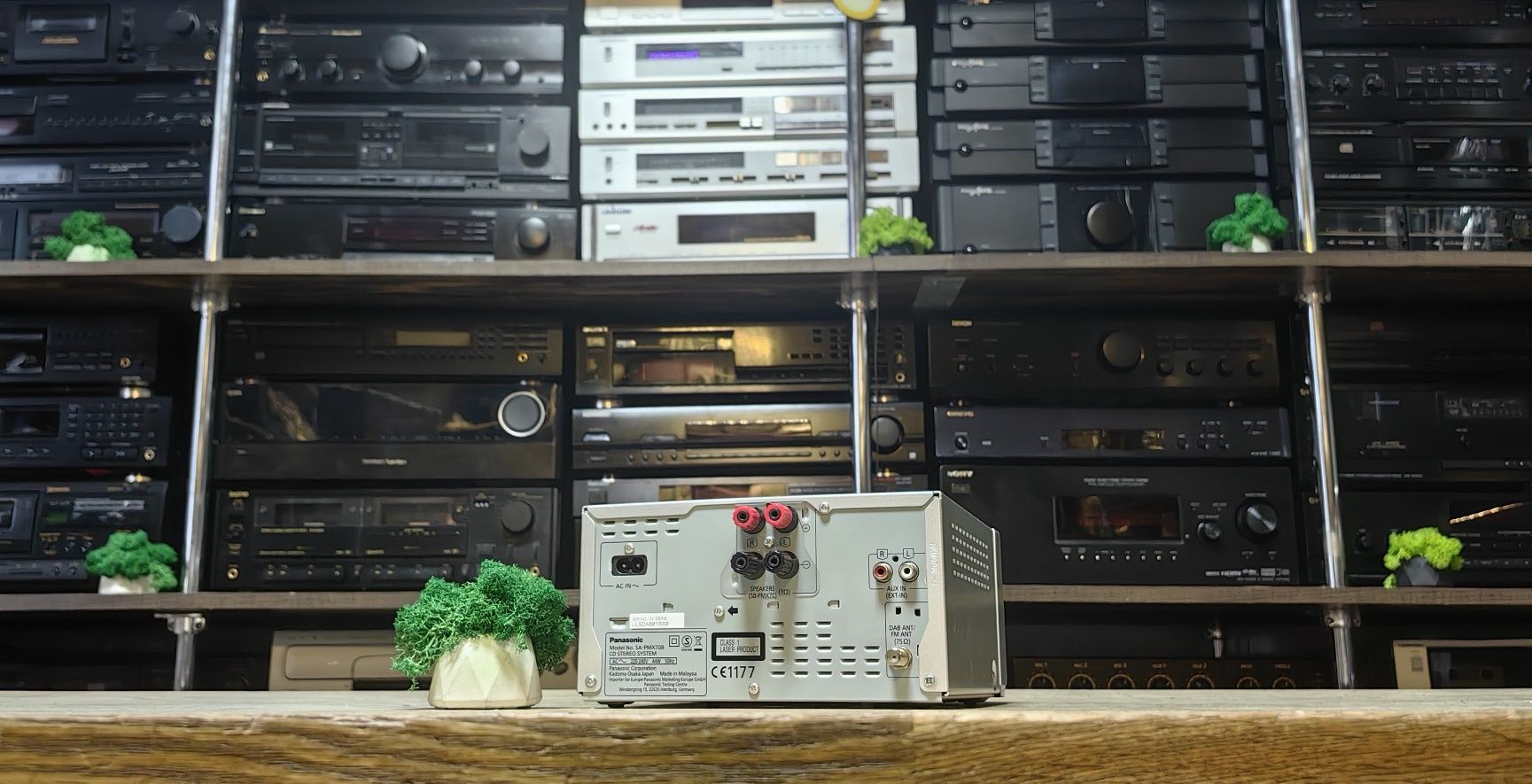 CD-ресивер Panasonic SA-PMX70B/Bluetooth/3Ω