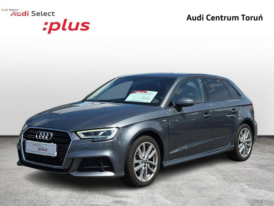 Audi A3 S line_Kamera_LED_Virtual_CarPlay_SoundSystem_Indukcja_Klima_FV23%_GW