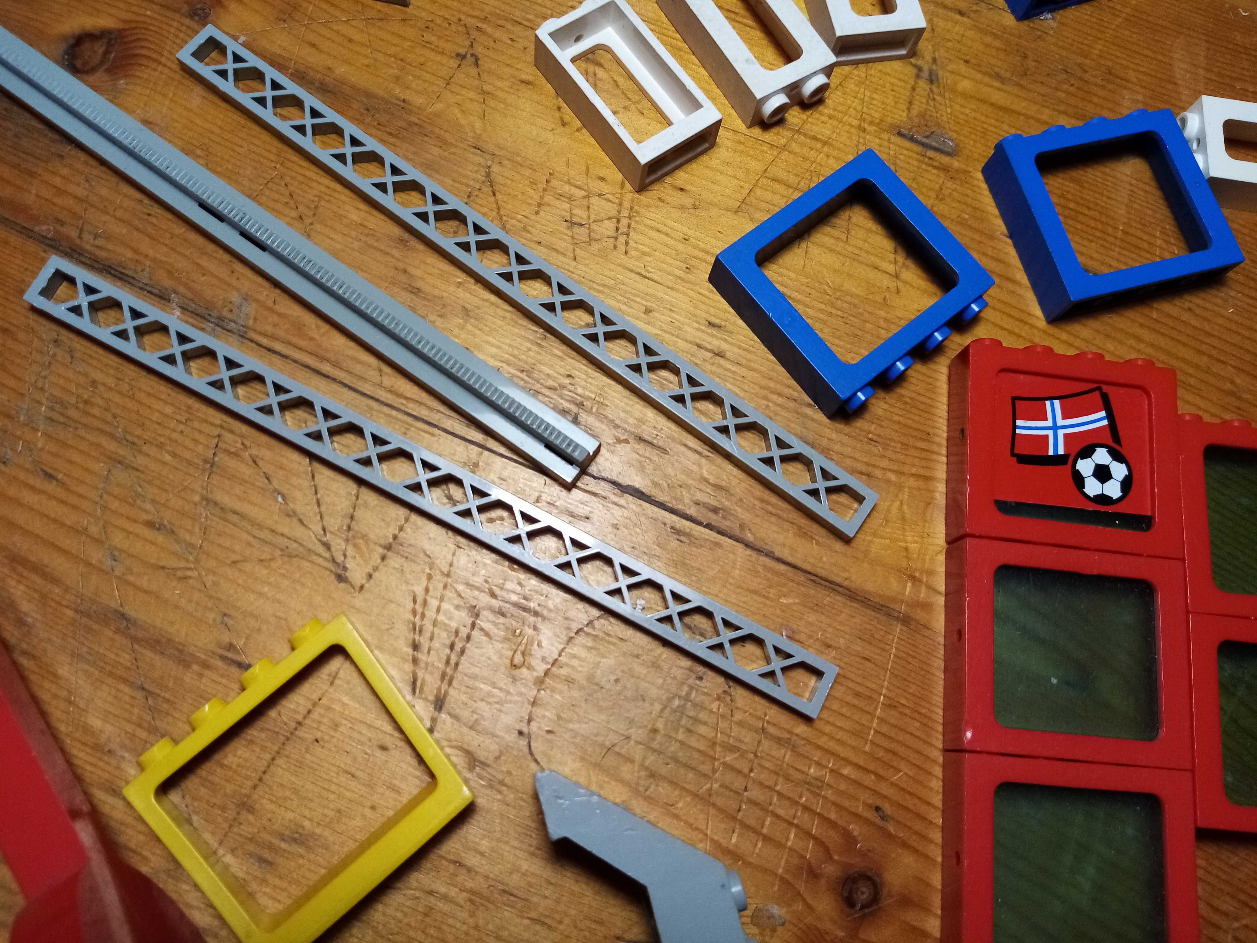 Lego train okna koła części mix