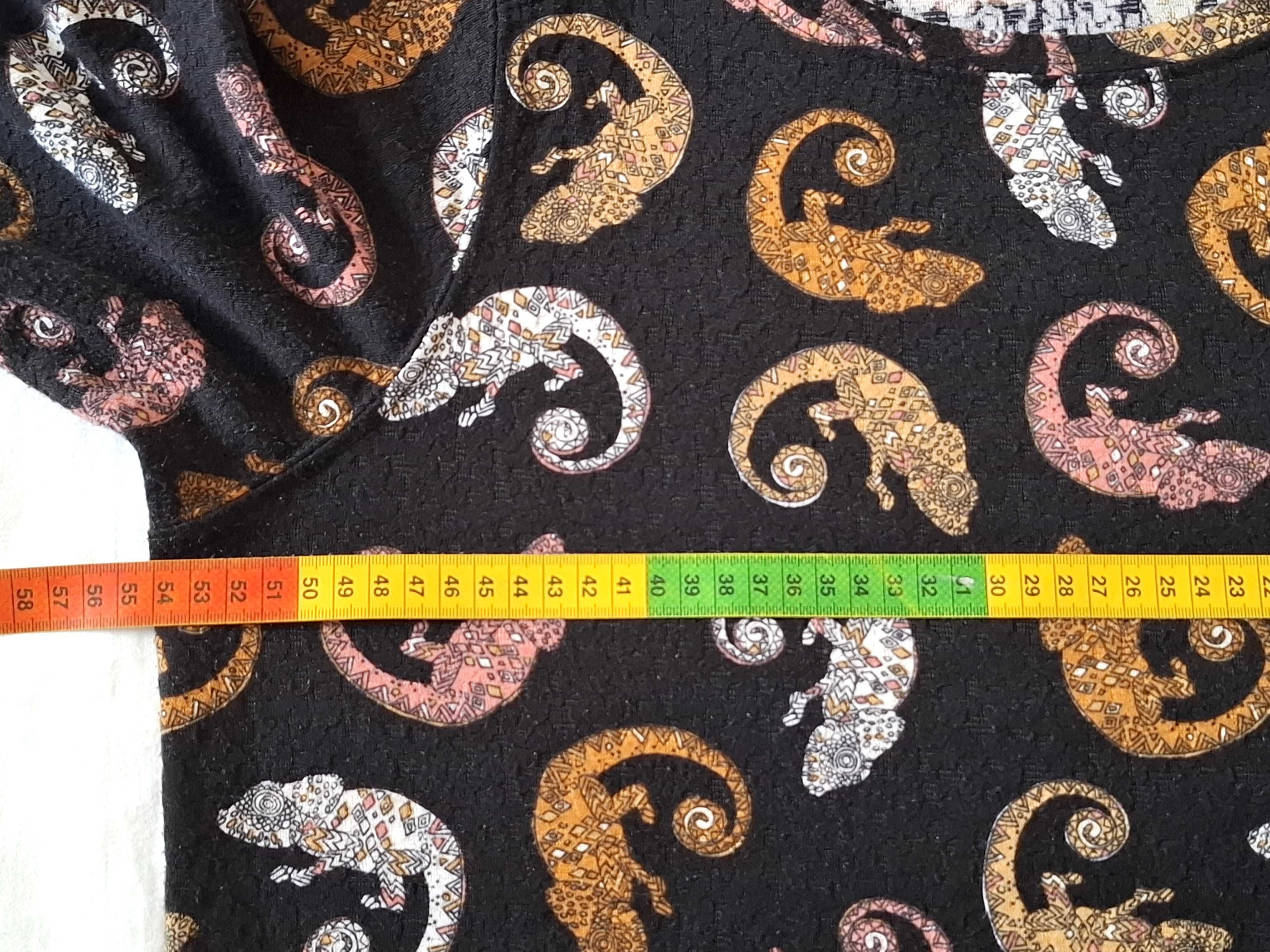 H&M sweterek w kameleony. Rozmiar S/M