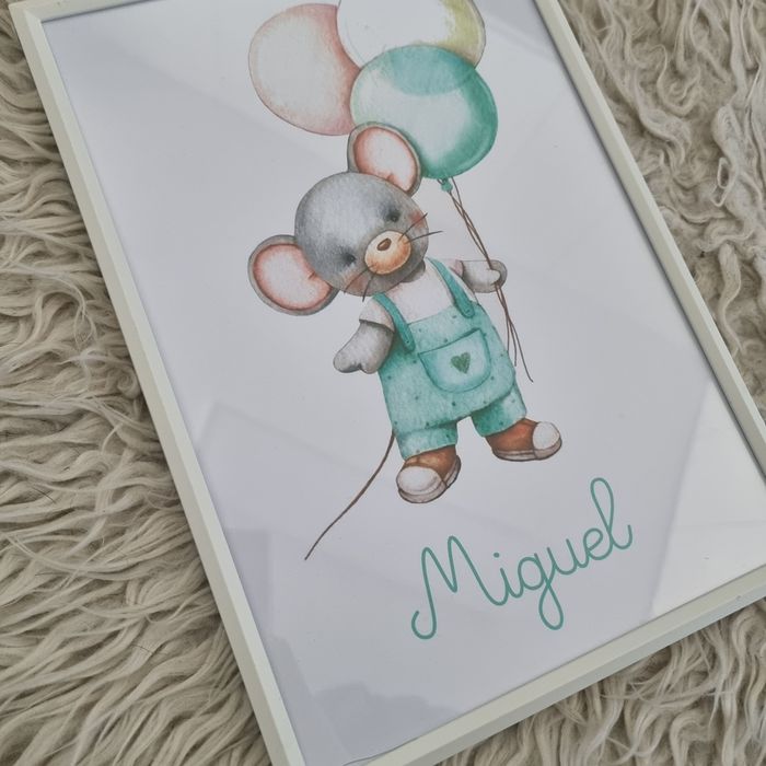 Quadros com nomes - personalizados
