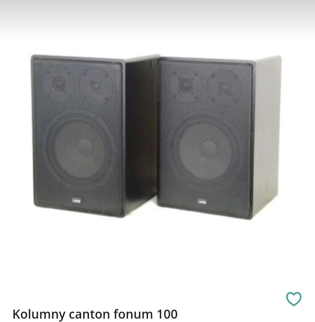 Kolumny Canton gle 70 i model fonum 100