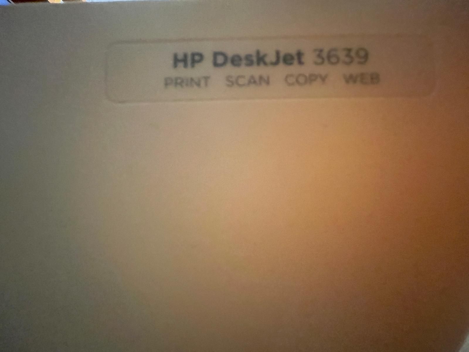 Impressora HP Desk jet 3639