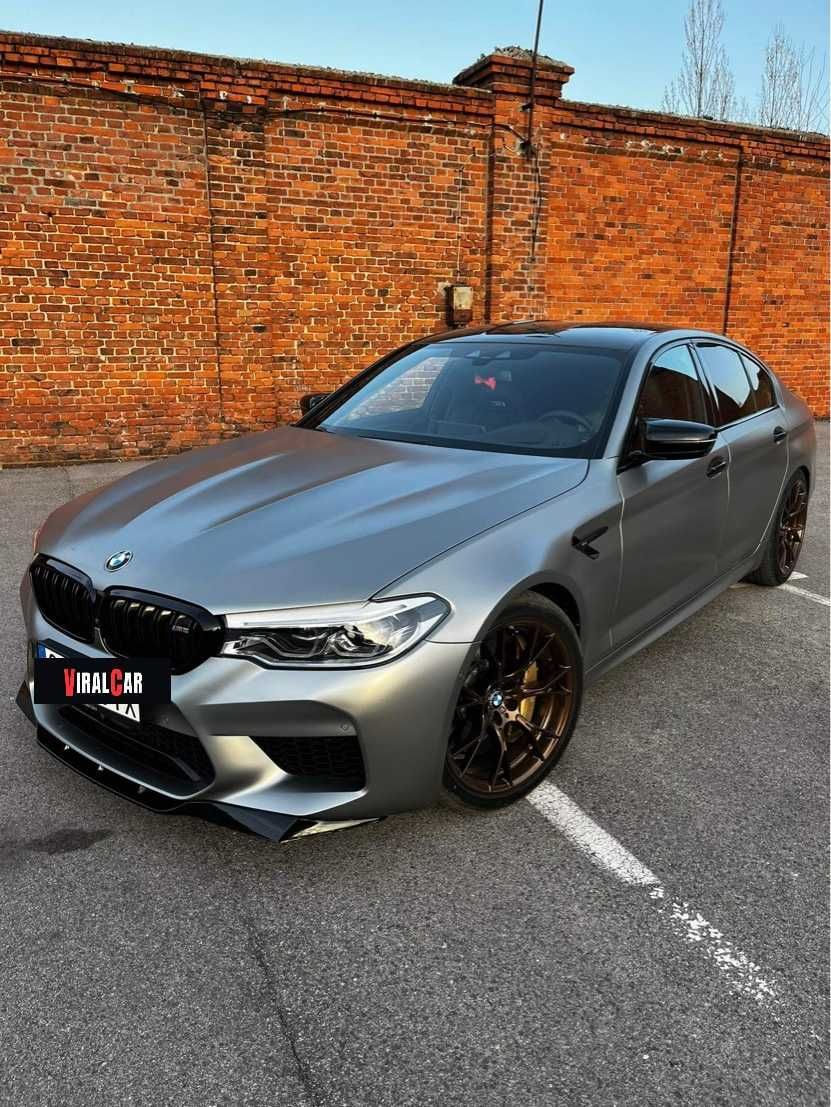 Dokładka Splitter BMW M5 F90 CZARNY POŁYSK / CARBON