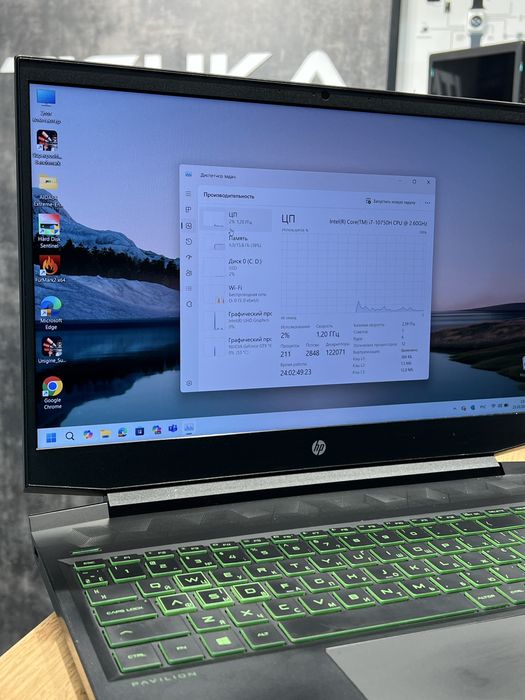 HP Pavilion • IntelCore i7 • GeForce GTX 1660 TI • Оплата частинами