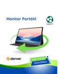 Monitor Portátil FHD 1080P IPS 15.6" USB-C/Mini HDMI DENVER