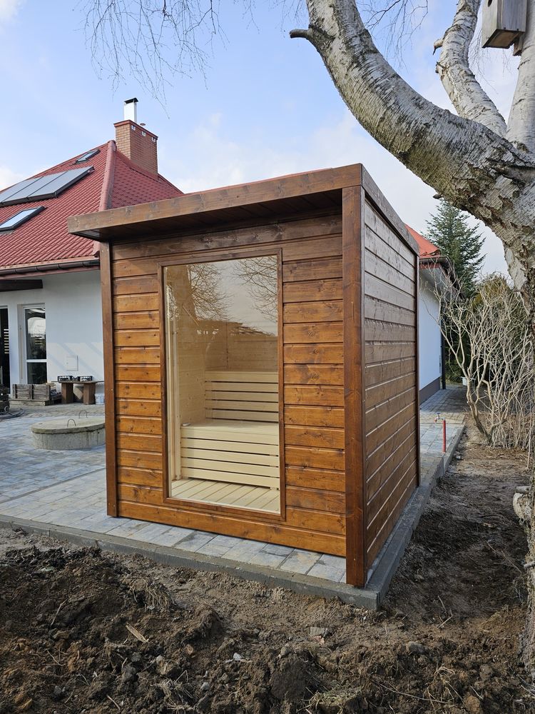 Sauna Fińska Zewnetrzna Ogrodowa