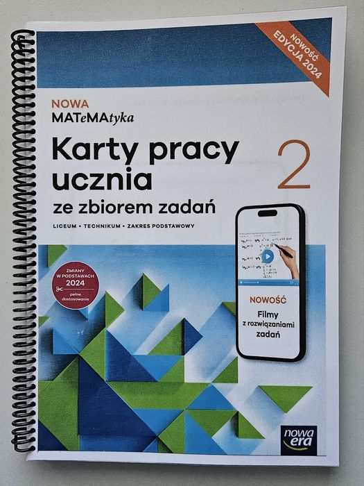 Nowa Era Matematyka Karty pracy ze zbiorem zadań klasa 2 podstawa 2024