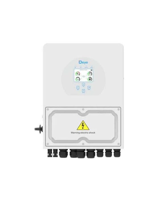 Гібридний інвертор Deye (PowMr) 3-10kw. 24/48В.  Акумулятор. Кредит.