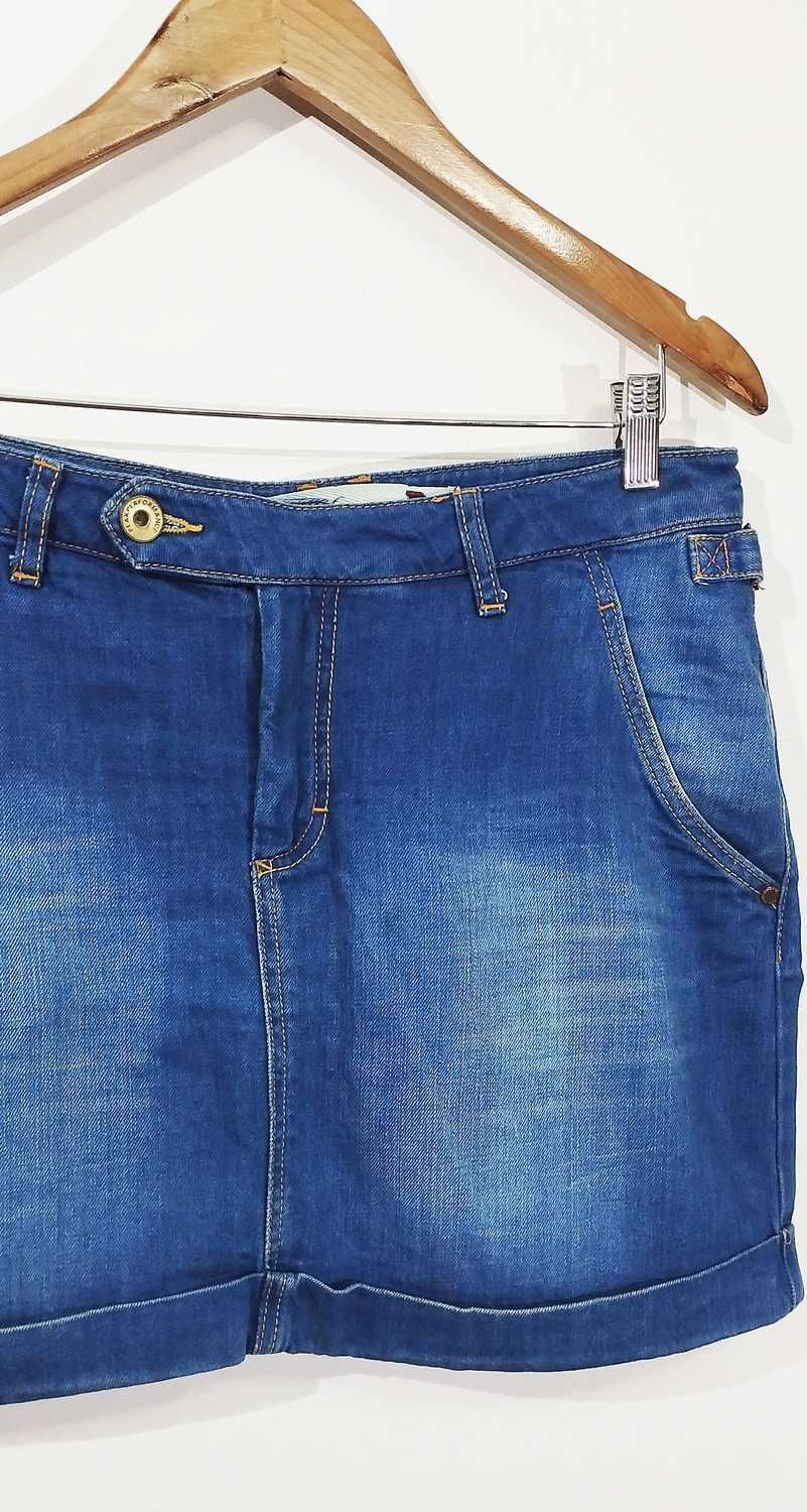 Jeansowa spódnica  100% bawełna PEAK PERFORMANCE  M/L  38/40