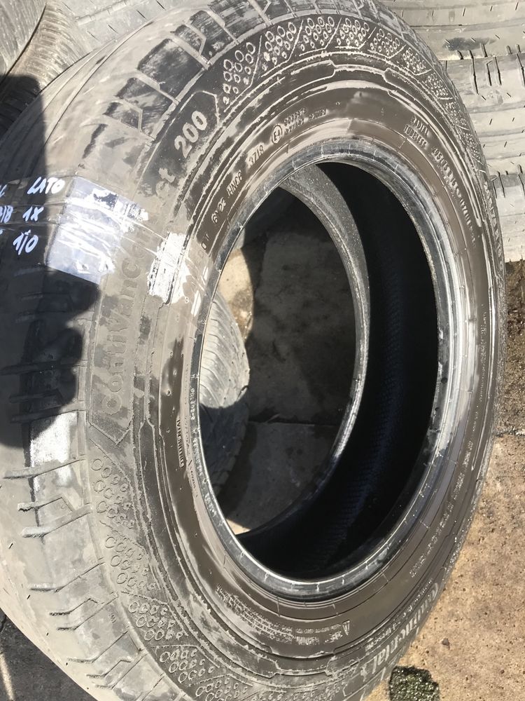 1 szt.opona letnia 18r.4.5 mm 205/75R16C Continental ConVanCon.200