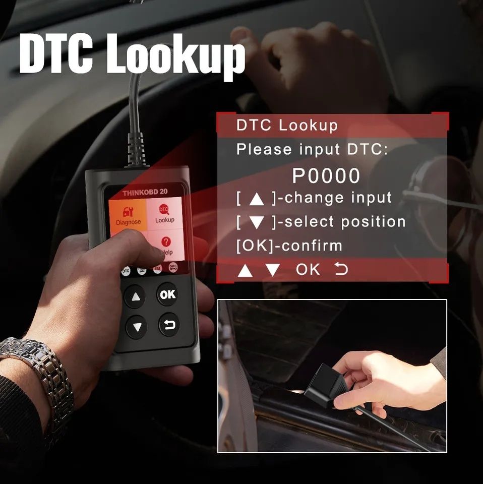 Автосканер THINKOBD 20  mucar 20, сброс ошибок , диагностика, сканер