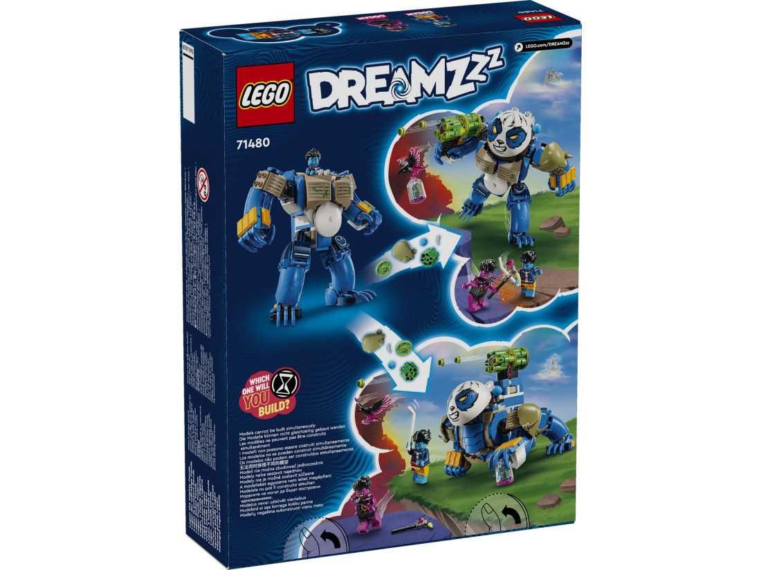 Конструктор LEGO DREAMZzz 71480 Логан могущественная панда