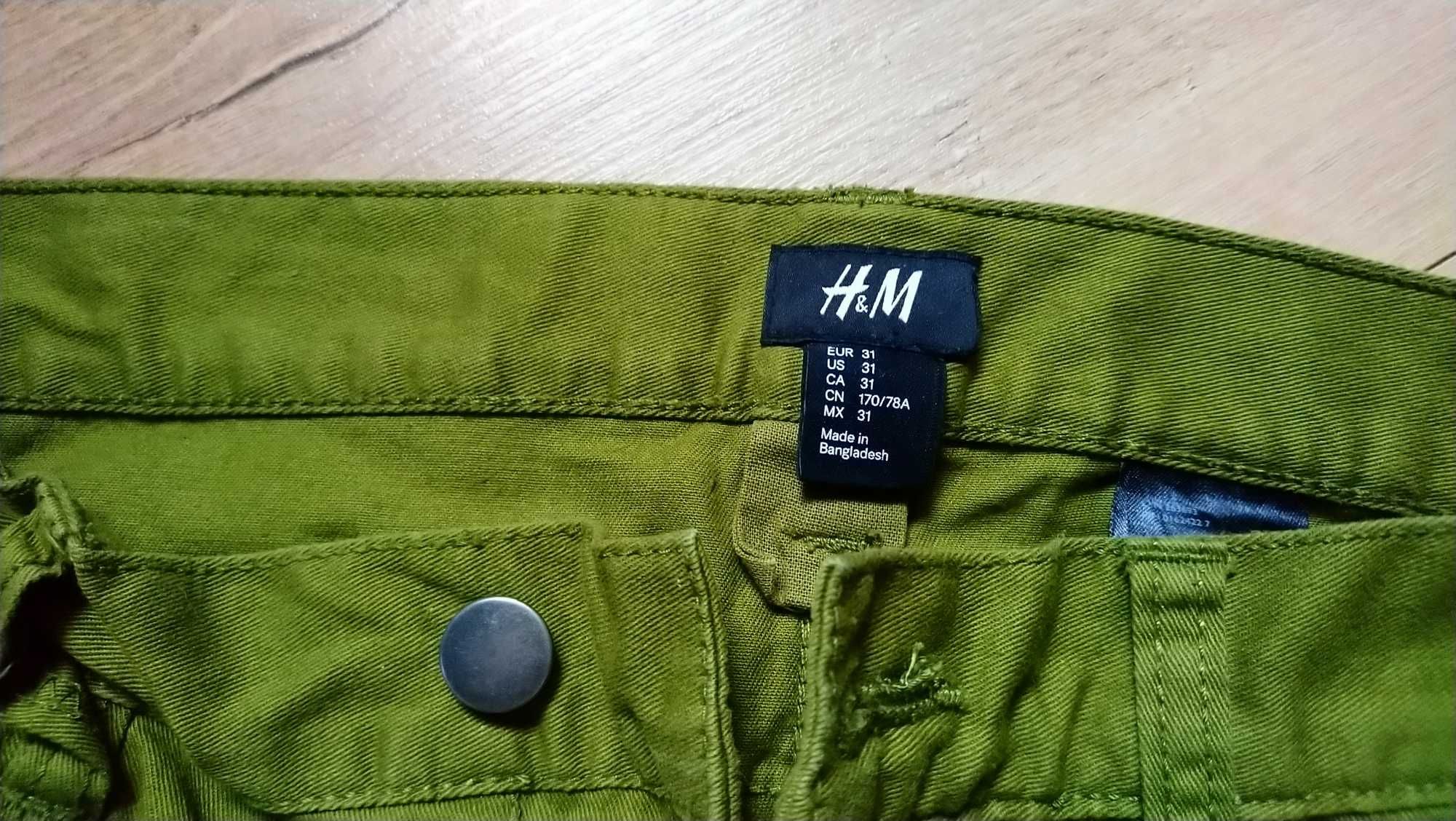 H&M spodnie materiałowe rozmiar 31/32
