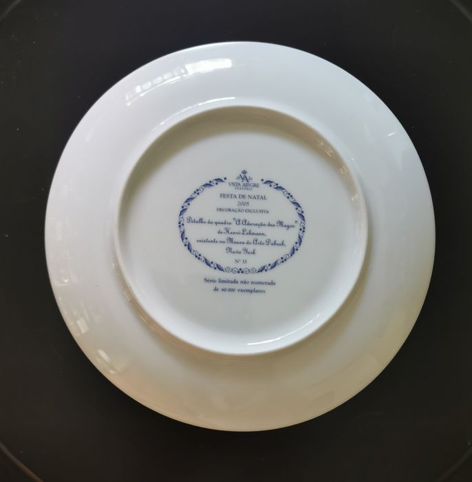 Prato de Natal Vista Alegre 2005