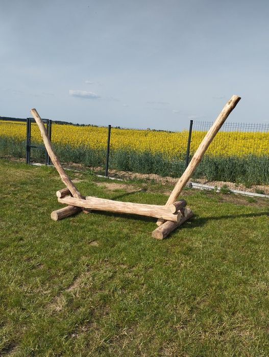 Hamak ogrodowy pomalowany