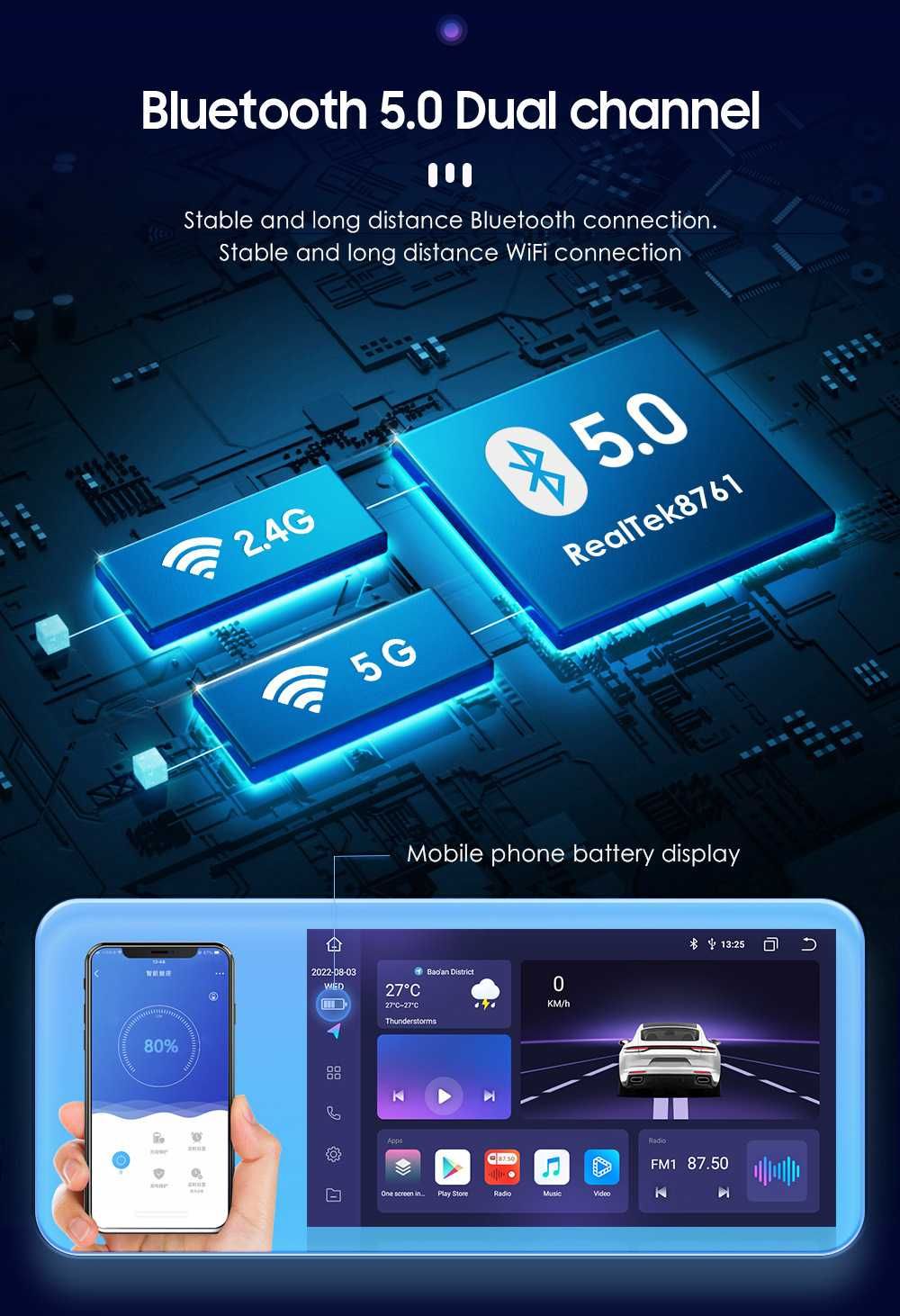 Radio FM CarPlay Android WiFi DVD MP3 GPS USB Opel Astra Vectra Corsa