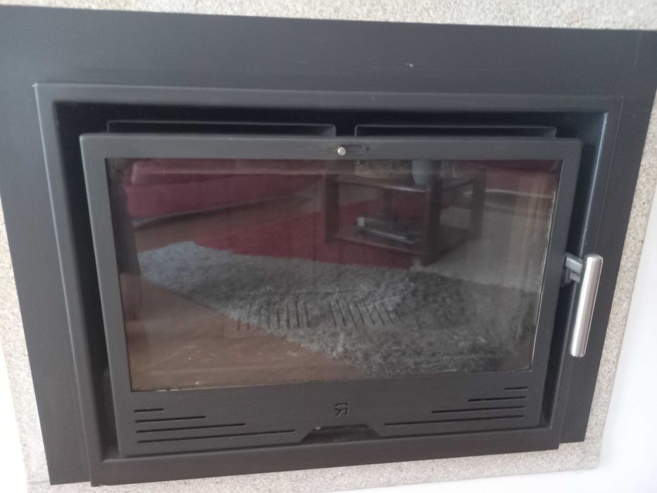 Recuperador de calor a lenha como novo.