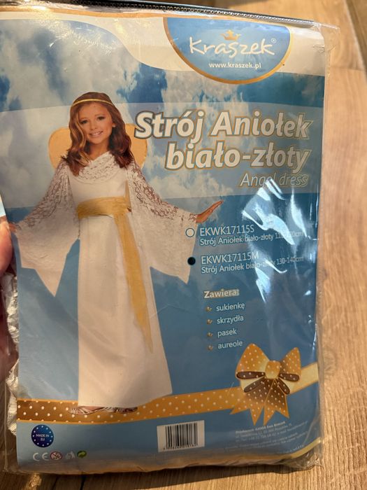 Strój Aniołka Święta, Wigilia, Jasełka 140-150