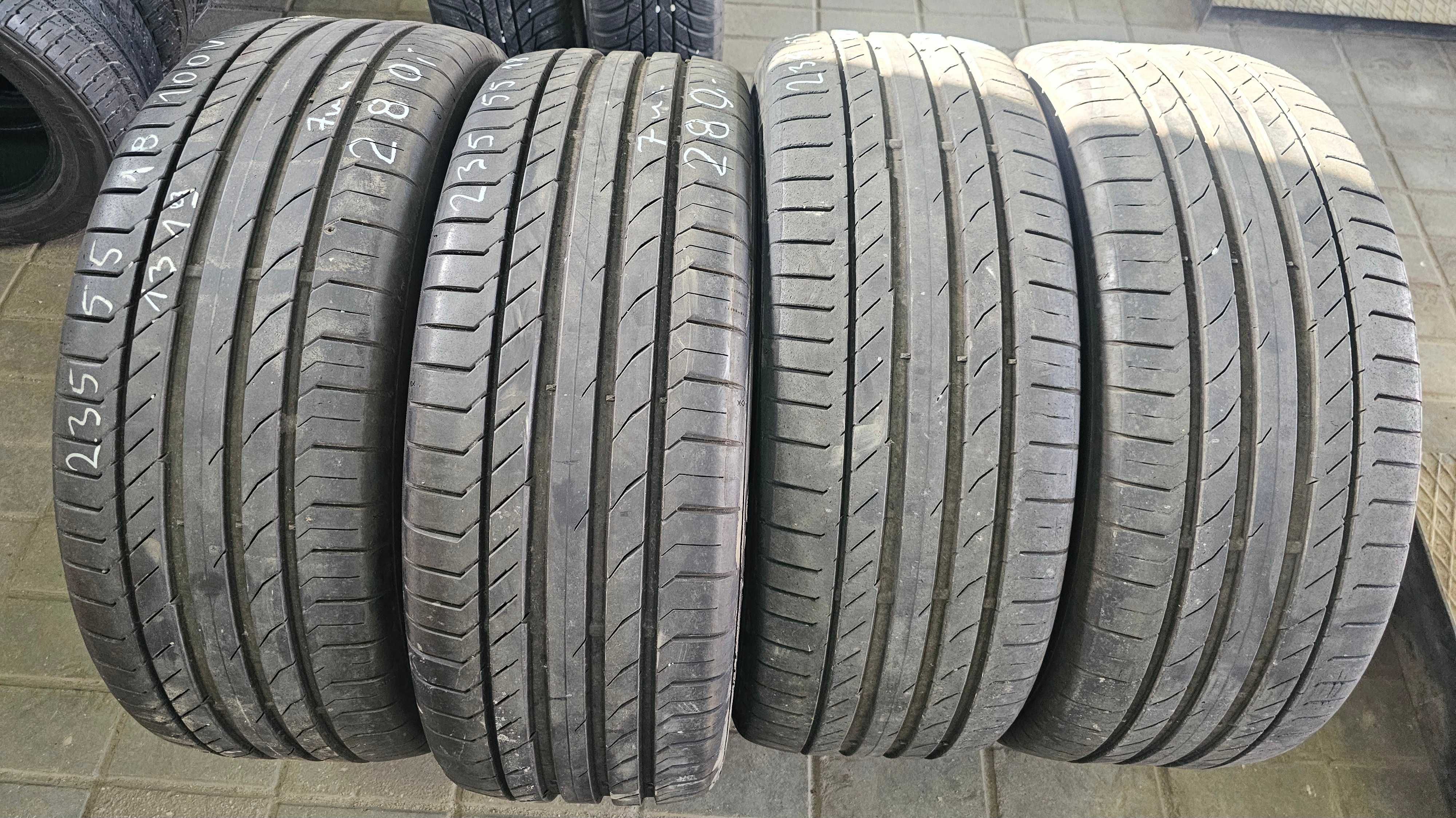 235/55R18 Continental Conti sport contact 5 SUV Conti Seal Lato