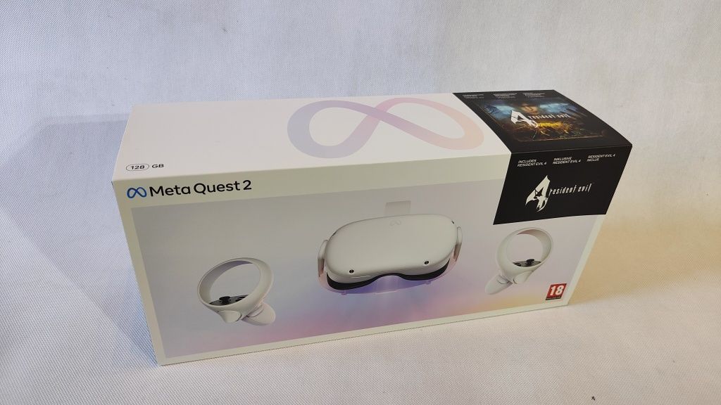 Meta Quest Oclulus 2 Gogle VR 128 GB