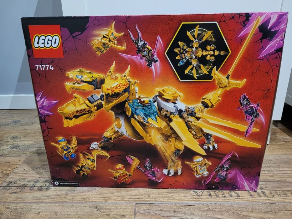 Lego Ninjago 71774 Złoty Ultra Smok Lloyda