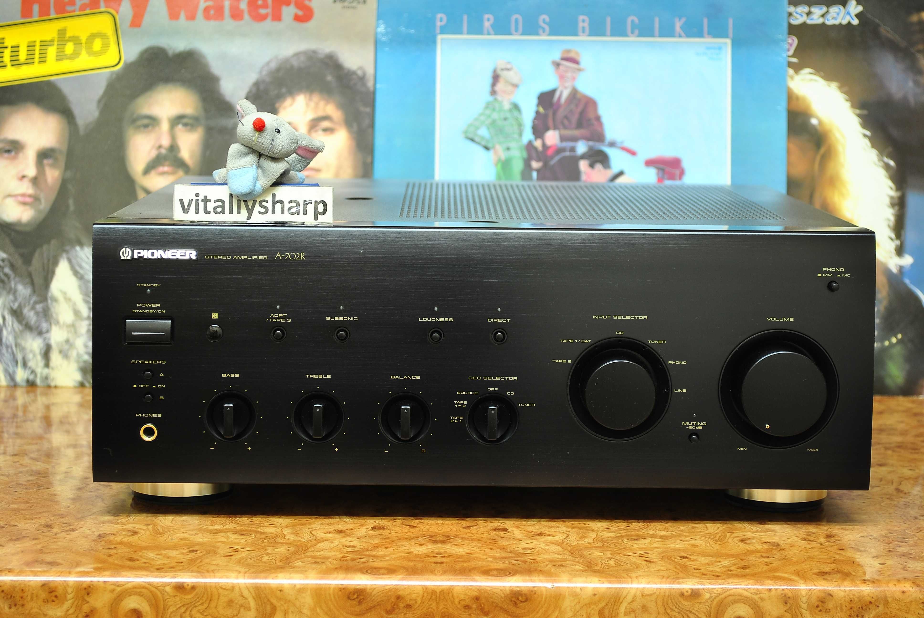 Топовый PIONEER A-702R (84S) 14кг 85вт суперсостояние!