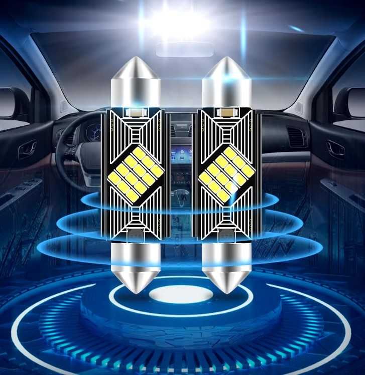 Lâmpada Led Tubular 41mm 3W 6000K (2 peças)