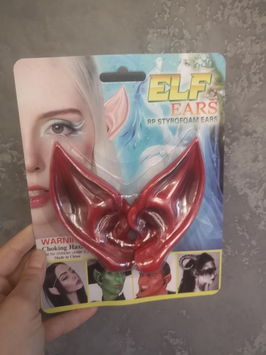 Карнавал маскарад карнавальні вуха диявол чорт чортеня хеловін хелоуін