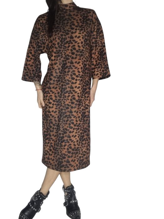 Sukienka panterka zara rozmiar od S 36 do L 40